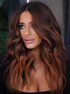 Hair Color Auburn, Red Highlights, Queen Hair, Hair Makeover, Brown Blonde Hair, Auburn Hair, Hair Inspiration Color, Ginger Hair, Hair Color Trends