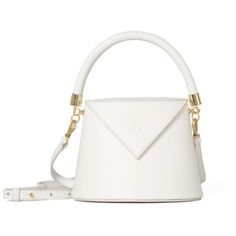 Super Chic Nina Hauzer White Bucket Bag Made Of Italian Leather, Detachable Shoulder Strap, Bronze Handle Details, And Pin Closure. Made In Spain. Width: 7.8 Inches, Height: 5.9 Inches, Handle Drop: 3.7 Inches, Strap Length: 47.2. Fits: Smartphone Plus Size, Keys, Make-Up, Small Wallet. Used Once. Very Small Discoloration A Seam, Which Can Be Easily Fixed At Leather Repair Shop Quickly And Cheaply. Otherwise, In Great Condition. See Photo Number Five. Comes With Dust Bag. Reduced Again White Bucket Bag, Number Five, Leather Repair, Repair Shop, Small Wallet, White Bag, Kate Spade Crossbody, Cool Gifts, Italian Leather