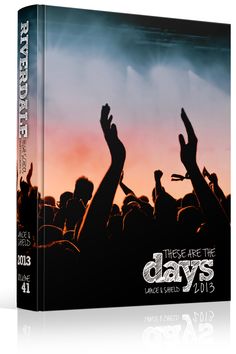 there are the days dvd cover with hands up in front of an orange and blue sky