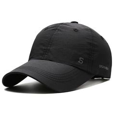 Season:Spring  Summer; Gender:Men's; Style:Casual,Fashion; Hats Category:Baseball Cap,Sun Hat,Trucker Hat; Occasion:Daily,Street; Material:Chinlon; Function:Sunscreen,Breathable,Adjustable; Pattern:Letter; Front page:FF; Listing Date:07/26/2024; Head Circumference:56-60 Black Snapback Flat Cap For Outdoor Activities, Breathable Black Hat For Travel, Breathable Flat Cap For Summer, Summer Breathable Flat Cap, Black Windproof Hat For Summer, Adjustable Windproof Black Baseball Cap, Casual Windproof Bucket Hat, Casual Breathable Sun Hat, Solid Color Hat For Spring Outdoor Activities