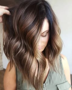 hair Bayalage Brunette, Fall Hair Color For Brunettes, Spring Hairstyles, Blake Lively, Ombre Hair