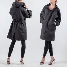 Hooded Trench Coat, Water Repellent Fabric, Belleza Natural, Waterproof Fabric, Lining Fabric, Casual Jacket, Trend Setter, Oversized Fits, Women Collection