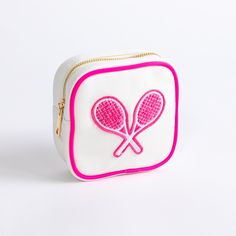 Stay organized in style with our Tennis Cosmetic Bags, tailored for tennis enthusiasts! These bags combine practicality with a sporty flair, featuring a sleek tennis-themed design that complements your passion for the game. Perfectly sized to hold makeup, toiletries, or accessories, they are crafted from durable materials to ensure durability and functionality. Whether you're heading to the court or traveling, these bags keep your essentials neatly organized and easily accessible. Key Features: Tennis Bag Essentials, Tennis Essentials, Tennis Racket Bag, Dream Shoe, Preppy Accessories, Small Cosmetic Bag, 2024 Wishlist, Tennis Outfit, Tennis Bags