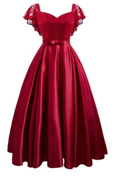 SD1151 Christmas Dress - Burgundy / S - lace dresses, Christmas Dress For Teens, Classy Christmas Dresses, Christmas Cocktail Dresses, Red Dresses For Women, Smocked Christmas Dresses, Red Christmas Dress, Fancy Dresses Long, Red Dress Women, Red Dresses