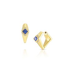 The Sunna Edge Huggies are a sleek and sophisticated everyday earring. Perfect for any occasion, they'll add a touch of luxury to any look. Handcrafted in 18K rich gold, these earrings feature a 3x3 princess cut center stone and a row of pave set diamonds. Details 18K Yellow Gold 0.396ct Diamond 0.39ct Sapphire 0.29ct Emeralds 0.36ct Pink Sapphires 0.096ct Diamonds 17 mm width, 14 mm length SHIPPING At Jennifer DeMoro Jewelry, we craft all of our jewelry pieces to order with a production turnaro Elegant Gemstone Huggie Earrings For Formal Events, Elegant Gemstone Huggie Earrings For Formal Occasions, Elegant Formal Huggie Earrings With Gemstone, Color Wave, Champagne Diamond, Everyday Earrings, Stunning Jewellery, Pink Sapphire, Princess Cut