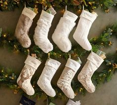 Embellished Velvet Stockings | Pottery Barn White Stockings Christmas, Snowman Stocking, Winter Stockings, White Christmas Stockings, Family Christmas Stockings, Custom Stocking