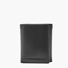 Fossil Allen Trifold Wallet Black Nwt Style # Sml1550001 Interior Material: 100% Cotton Interior Details: 1 Bill Compartment, 1 Id Window, 2 Slide Pockets, 6 Credit Card Slots Approx Measurements: 3.5" L X 0.75" W X 4" H Silhouette: Trifold Material: Leather Platform: Allen Primary Color: Black Additional Product Features: Rfid All Store Items Are Department Store Purchases Which Means Item May Have Been Handled By Retail Store Customers Prior To Sending Photos Of Actual Item Are Taken Of Item P Black Trifold Wallet For Daily Use, Versatile Black Leather Trifold Wallet, Black Trifold Wallet For Everyday Use, Black Trifold Wallet For Everyday, Versatile Leather Trifold Wallet, Black Leather Trifold Wallet, Versatile Black Leather Wallet, Casual Black Leather Trifold Wallet, Casual Black Trifold Wallet