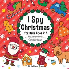 i spy christmas for kids ages 2 - 5