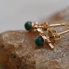 Upgrade your everyday earrings game with these Turquoise Stick Stud Earrings. You can keep them on 24/7 with no fear of tarnishing. Hypoallergenic and stylish, these 14k gold fill earrings are a must-have. Turquoise 14k Gold Filled Earrings As Gift, Turquoise 14k Gold Filled Earrings For Everyday, Dainty Turquoise Earrings For Everyday, Turquoise 14k Gold Filled Earrings For Gift, Turquoise 14k Gold Earrings As Gift, Gift Turquoise 14k Gold Filled Earrings, Everyday Turquoise 14k Gold Filled Earrings, Turquoise 14k Gold Earrings For Gifts, Turquoise 14k Gold Filled Earrings