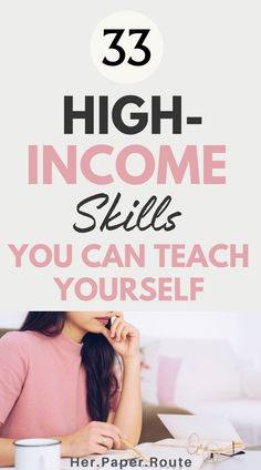 Earning a high income is one way to prepare for retirement and financially be on the right track. Although a degree is still essential in some cases, there are plenty of skills you can teach yourself, even if college isn’t an option. Higher education can be time-consuming and quite costly, but there are plenty of ways to learn new things in your spare time and without spending too much. Check out these 33 high-income skills to boost your resume and help you succeed. High Earning Skill, Learn To Type For Adults, Learn Skills Ideas, High Income Skills To Learn In 2024, Good Skills To Learn, Skills To Learn In Free Time, New Skills To Learn List For Women, Skills To Learn In Your 20s, Skills To Learn To Make Money