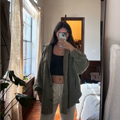 I Got This From Free People And It Has Sat In My Closet Never Worn. It’s An Army Green Color, Super Super Soft And Comfy, Oversized Wrap Front Sweater, Black Pullover Sweater, Army Green Color, Asymmetrical Sweater, Oversize Women, Lazy Day Outfits, Oversized Knitted Sweaters, Cute Fit, Knit Turtleneck Sweater