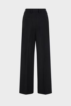 Borrowed from the boys, relaxed fitting wide leg trousers with double knife pleats at the front. These trousers feature side seam pockets and back welt pockets with buttons. Composition: 68% Polyester, 29% Viscose, 3% Elastane Concealed zipper and hook & bar closure at the front Made in Portugal Made from a mid-weight woven fabric with some stretch This item fits true to size, we recommend taking your normal size. Cut for a relaxed fit The model is wearing a size 6 Model Measurements: Height 5'9 Knife Pleats, The Boys, Wide Leg Trousers, Welt Pockets, Model Measurements, Welt Pocket, The Borrowers, Woven Fabric, Portugal