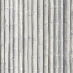 an image of a bamboo wallpaper pattern that looks like it has been painted white