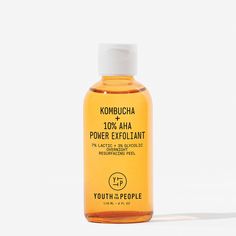 This overnight leave-on liquid peel and toner works to reveal brighter-looking skin and smoother-feeling texture, with a potent blend of 7% lactic and 3% glycolic acids. Glycerin Benefits, Youth To The People, Face Peel, Dark Spot Corrector, Lip Contouring, Exfoliating Cleanser, Dry Face, How To Exfoliate Skin, Toner For Face