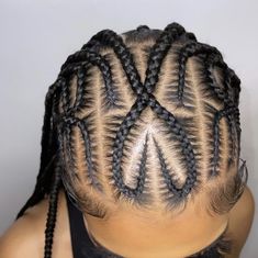 Half Knotless Braids, Fulani Braids Hairstyles, Chocolate Nails, Knotless Braids Hairstyles, Lovely Hairstyles, Braiding Hairstyles, Perfect Things, Hair Business, Hairstyle Inspo