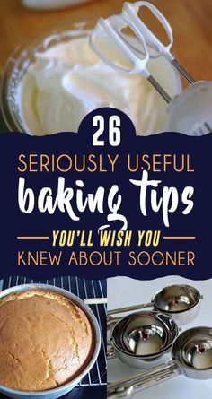 baking tips for beginners to learn how to bake and use them as desserts