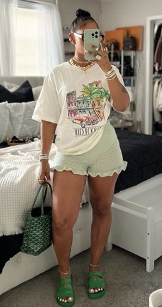 Summer fit1 Easy 30 day return policy Stylish Baddie Outfits, Matching Sets For Summer, Florida Outfit Inspiration, Plus Size Baddie Outfits Summer Shein, Turks And Caicos Outfits Plus Size, Vacation Outfits Big Bust, Chic Club Outfit Night, Streetwear Vacation Outfits, T Shirt Fall Outfits