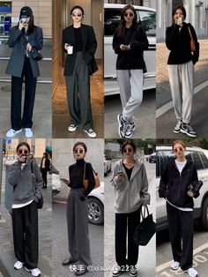 Relaxed Look Outfit, Business Party Outfits For Women, Korean Unisex Fashion, Boyish Office Outfits, Casual Tech Outfits Women, Sleek Outfit Aesthetic, Womens Korean Fashion, Seoul Korea Outfit, Tech Work Outfit