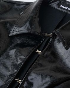 Details: Long-sleeve pleather jacket with cropped designTop Length: CroppedSleeve Length: Long SleevesMaterials:50% PU + 50% Spandex Pleather Jacket, Maxi Dresses Casual, Black Xs, Crop Top Blouse, Knitwear Cardigan, Jean Skirt, Cardigan Jacket, Black Sweaters, Dress Pants