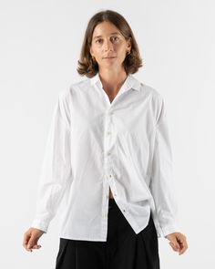 Too-Good-Draughtsman-Shirt-in-Poplin-Chalk-Santa-Barbara-Boutique-Jake-and-Jones-Sustainable-Fashion Classic Oversized Poplin Blouse, Oversized Classic Poplin Blouse, White Relaxed Fit Poplin Shirt, Poplin Shirt With Button Closure For Daywear, White Oversized Poplin Shirt, Oversized White Poplin Shirt, White Button-up Poplin Blouse, White Poplin Button-up Shirt, White Poplin Shirt For Work