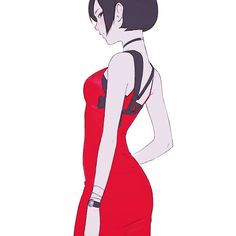 The Woman With The Red Dress Kingdom Hearts Shirt, It Support, Ada Wong, Dress Shirts For Women, Be Careful, Long Tshirt, Long Hoodie, Gamer Girl, Do Anything