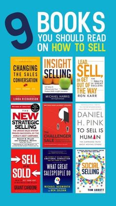 9 books you should read on how to sell