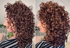 Caring For Permed Hair, How To Style Naturally Curly Hair, Style Curly Hair Naturally, Growing Out Curly Hair, Permed Curly Hair, Curly Hairstyles Inspiration, Best Hair Cuts For Curly Hair, Haircuts For Curly Hair Natural Curls, Purple Curls