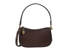 Classic Tote Baguette Bag With Handle Drop, Classic Crossbody Hobo Bag, Classic Shoulder Bag With Gold-tone Hardware For Shopping, Classic Handheld Shoulder Bag With Removable Pouch, Classic Coach Hobo Bag With Top Handle, Classic Coach Top Handle Hobo Bag, Classic Baguette Bag With Removable Pouch For Shopping, Coach Evening Baguette Shoulder Bag, Coach Baguette Evening Shoulder Bag