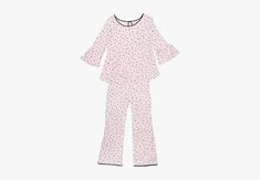 Pink Dot Long Pj Set | KATE SPADE Early Morning Coffee, Pj Sets, Kate Spade, Dots, Pink