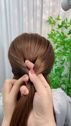 Tell the strategy to be beautiful, teach daily compilation part 19 Braided Updo Tutorial, Hair Today Gone Tomorrow, Updo Tutorial, Cute Simple Hairstyles, Updo Hairstyle, Bun Hairstyles For Long Hair, Hairdo For Long Hair