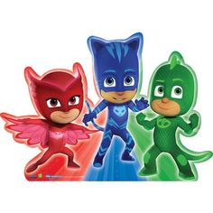 the pj masks are all different colors