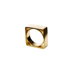 Gold Plated Silver Square Statement Ring, Womens Ring, Silver Ring, Gold Ring,  Bold Ring, Stackable Rings,  Gift for her, Unisex Ring, Geometry Ring, Urban Ring, Industrial Ring, Square Band, Simple Ring, Modern Ring, Modernist Jewelry  Quadratum Ring  This Square Gold Plated Silver ring offers a unique take on minimalistic jewelry, combining a sleek design with effortless wearability. The square-shaped band symbolizes control over one's thoughts, actions, and emotions, highlighting the belief that mastering the mind is key to flourishing in the physical world. The square also represents how consciousness is channeled through the body, allowing one to fully experience life. For centuries, jewelers have embraced the square form for its clean, simple lines. This geometric-inspired collectio Modern Midi Rings With Polished Finish As Gift, Modern Midi Rings With Polished Finish For Gifts, Modern Stackable Rings With Polished Finish As Gift, Modern Polished Midi Rings As Gift, Modern Stackable Rings With Polished Finish, Modern Polished Finish Midi Rings As Gift, Modern Open Ring As Gift, Modern Rectangular Ring As A Gift, Modernist Ring Jewelry As Gift