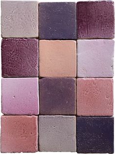 several squares of different colors are arranged in the shape of square tiles, each with one individual's own color