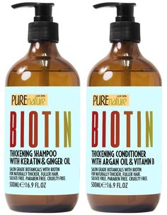 PRICES MAY VARY. VOLUME BOOSTING FORMULA: This advanced shampoo and conditioner set from Belisso is the solution you need if you’re in search of shampoo for thinning hair for women and men. Our hair thickening shampoo and conditioner helps boost volume by coating each hair with biotin and increasing the space between every strand. If you’re in search of thickening shampoo and conditioner that really works, trust only Pure Nature Lux Spa. SULFATE FREE: People who care about their scalp pH balance Hair Thickening Shampoo, Hair Regrowth Shampoo, Biotin Hair Growth, Biotin Shampoo, Shampoo For Thinning Hair, Shampoo And Conditioner Set, Hair Growth Shampoo, Thickening Shampoo, Baking Soda Shampoo