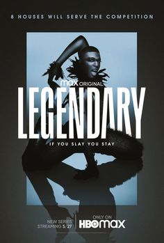 the poster for the upcoming hbo series, legenddry is shown in black and white