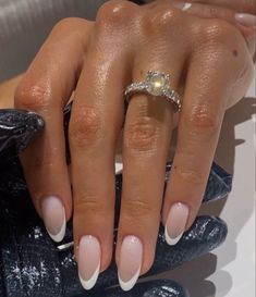 Wedding Nail Ideas, Minimalist Nail, Long Almond, Subtle Nails, Wedding Nail