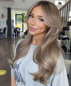 Ash Blonde Hair Colour, Ash Blonde Hair, Brown Hair Balayage, Dark Blonde Hair