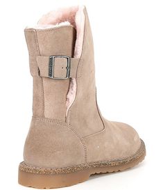 Birkenstock Women's Uppsala Suede Shearling Lined Boots | Dillard's Birkenstock Boots Outfit, Birkenstock Boots, Birkenstock Outfit, Birkenstock Women, Shoe Obsession, Heritage Brands, Dillard's, Boots Outfit, Outfits Ideas