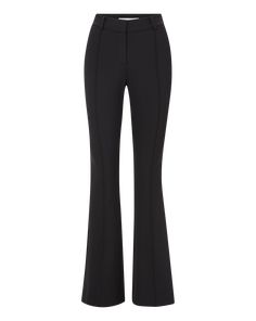 Our expertly tailored Hibiscus Pant is now available in a new lightweight stretch fabric. If you're a fan of our Scuba collection, you'll love this style.86% Nylon, 14% ElastaneProfessional dry-clean onlyStyle #COREBSS6330 Modern Pants With Minimal Stretch, Sleek Flare Bottoms In Elastane, Fitted Flare Pants In Elastane, Fitted Flare Elastane Pants, Fitted Elastane Evening Pants, Tailored Chic Elastane Pants, Chic Tailored Elastane Pants, Jacket Store, Outerwear Vest