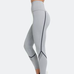 New Hot Item Body Glove Women's Leggings With Reflective Stripes And Mesh Detail * New With Tags * Size: X-Large * Color: Grey With Reflective Stripes * Back Phone Pocket "Body Glove Values Intentional Living, And We Know That Wearing Uncomfortable Clothes Won't Help You Live Life To The Fullest. That's Why We Designed These Leggings To Be The Perfect Combination Of Fashion And Function. They're Cute Enough To Wear Around Town But Are Always Ready To Perform In The Gym. These Leggings Will Help Gray Tight Training Bottoms, Tight Gray Training Bottoms, Tight Gray Bottoms For Training, Breathable Tight Pants, High Waist Gray Breathable Bottoms, High-waist Breathable Gray Bottoms, Gray High-waist Breathable Bottoms, High Waist Breathable Leggings, Gray Breathable Yoga Pants