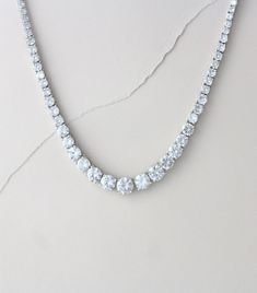 Crystal Bridal Necklace Bridal Jewelry Simple Wedding Necklace - Etsy New Zealand Elegant Crystal Tennis Necklace For Wedding, Elegant Cubic Zirconia Tennis Necklace For Wedding, Dazzling Bridal Necklace With Prong Setting Crystals, Classic Bridal Necklace With Brilliant Cut Crystal, Sparkling Diamond Necklace For Wedding, Wedding Fine Jewelry Tennis Necklace With Sparkling Stones, Wedding Tennis Necklace With Sparkling Stones, White Gold Tennis Necklace With Sparkling Stones For Wedding, White Gold Sparkling Stones Tennis Necklace For Wedding