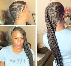 Swept Hairstyles, Long Cornrows, Weave Hairstyles Braided, Side Swept Hairstyles, Braid Inspiration, Long Box Braids