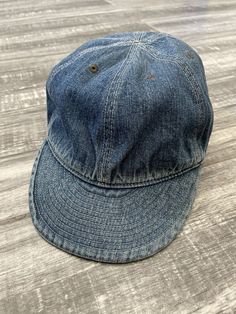 RRL Ralph Lauren Double RL Blue Denim Early Baseball Hat Mens Size Large 62CM. Very good condition, please see all photos and measurements. Shipped with parcel mail.kw Medium Wash Denim Hat With Curved Brim, Faded Vintage Cap, Vintage Washed Adjustable Baseball Cap, Vintage Hats With Curved Brim In Medium Wash, Medium Wash Denim Hat With Short Brim, Short Brim Denim Hat In Medium Wash, Denim Hat With Short Brim, Vintage Faded Cap, Medium Wash Short Brim Denim Hat