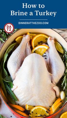 how to brine a turkey with lemons and herbs