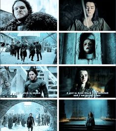 the many scenes in game of thrones