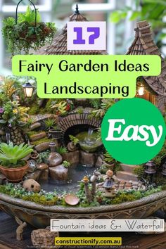 fairy garden ideas for landscaping easy and fun to do with the kids in your backyard