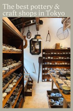 the best pottery and craft shops in tokyo