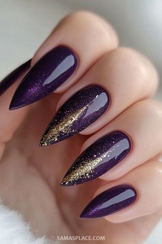 Step into elegance with 40+ enchanting purple nail ideas. From lavender pastels to rich plum shades and intricate patterns, these nails are fit for royalty. #PurpleNails #NailInspo #ChicStyles #ElegantLooks Purple Nails, Nail Inspo, Lavender, Purple