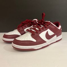 Size 10 - Nike Dunk Low Retro Team Red 2022. Worn Once Dd1391-601 100% Guaranteed Authentic Check Out My Page For Nike Zoom, Airmax 97, 2090, 90, 95, One, Dunks, Blazer 77s, Jordan Retro, 1, 3, 5, 8, 10, Air Force 1s, Brooks Running, On Cloud, Ugg, Timberland, Yeezy, Converse, Vans, Adidas, Cole Hann Classic Lace-up Sneakers In University Red, Nike Burgundy Low-top Sneakers, Classic Nike Sneakers In University Red, Classic Red Skate Shoes For Streetwear, Nike Sporty Burgundy Sneakers, Nike Burgundy Sporty Sneakers, Burgundy Low-top Sneakers, Casual Burgundy Sneakers With Boost Midsole, Nike Sneakers In University Red With Round Toe