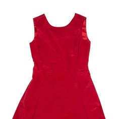 Item is in good used condition. >Size: UK 10 >Armpit To Armpit: 16" >Armpit To Cuff: N/A" >Collar To Hem: 37" Red Stretch Sleeveless Mini Dress, Fitted Red A-line Sleeveless Dress, Red Fitted Sleeveless Mini Dress, Sleeveless Stretch Silk Dress, Red Sleeveless Beach Dress, Fitted Silk Sleeveless Midi Dress, Red Fitted A-line Sleeveless Dress, Wholesale Shoes, Beauty Bag